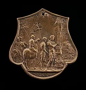 Mucius Scaevola by Master IO.F.F.