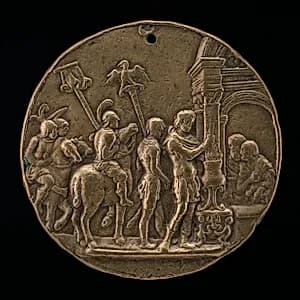 Mucius Scaevola by Master IO.F.F.