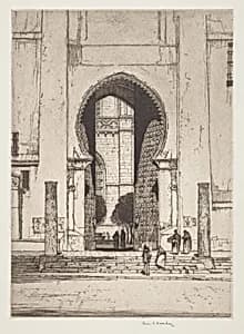 Mudejar Doors, Seville by Louis Conrad Rosenberg