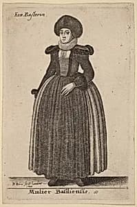 Mulier Basiliensis by Wenceslaus Hollar