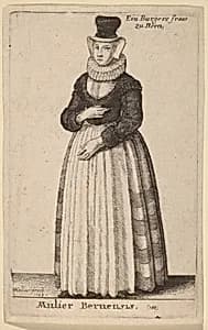 Mulier Bernensis by Wenceslaus Hollar