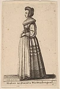 Mulier ex Ducatu Wirttembergensi by Wenceslaus Hollar