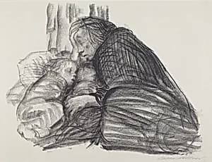 Municipal Shelter (Stadisches Obdach) by Käthe Kollwitz