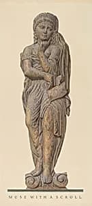 Muse with a Scroll by John Matulis
