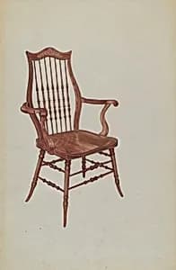Music Room Chair by Virginia Kennady