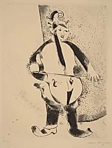 Musician by Marc Chagall