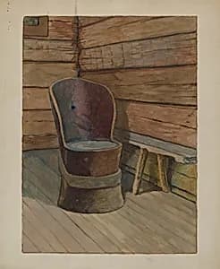 Muskego Church Chair by Bertrand E. Old