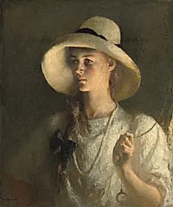 My Daughter by Frank Weston Benson