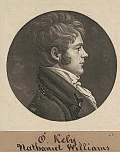 Nathaniel Williams by Charles B. J. Févret de Saint-Mémin