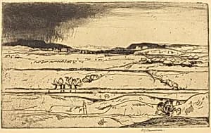 Near Droxford by David Young Cameron