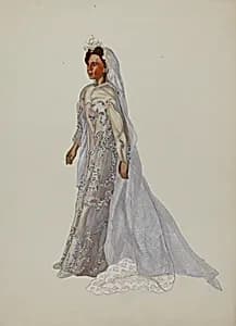 "Negro Bride" Puppet by Verna Tallman