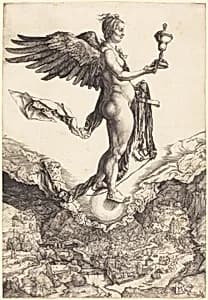 Nemesis (The Great Fortune) by Albrecht Dürer