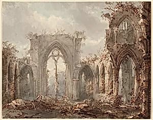 Netley Abbey, Hampshire by Miss Selby