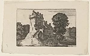 Newark Castle II by John Clerk, of Eldin
