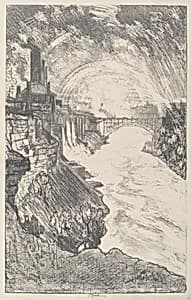 Niagara Rainbows by Joseph Pennell