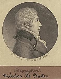 Nicholas de Peyster, Jr. by Charles B. J. Févret de Saint-Mémin