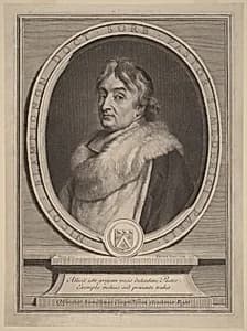 Nicolas de Blampignon by Gerard Edelinck after Joseph Vivien