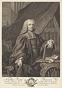 Portrait of Johann Georg Wille after Jean-François Delyen
