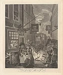 Night by William Hogarth