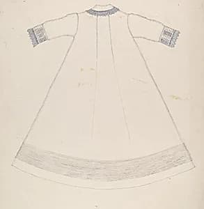 Nightgown (Back View) by Evelyn Bailey