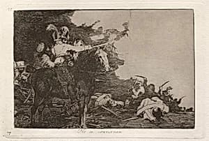 No se convienen (They Do Not Agree) by Francisco Goya
