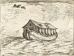 Noah's Ark by Jacques Callot