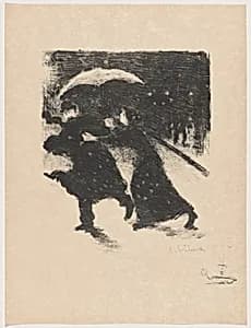 Nocturne (By Night) by Paul Edouard Crébassa