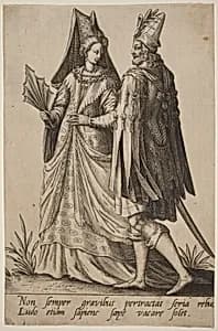Non semper gravibus... by Robert Boissard after Jean-Jacques Boissard