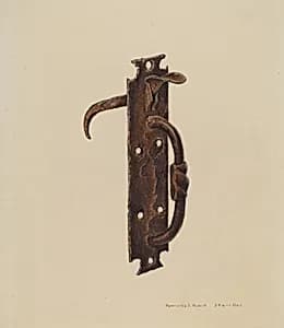 Norfolk Latch by Henrietta S. Hukill