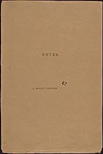 Notes by James McNeill Whistler