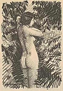 Nude [recto] by Childe Hassam