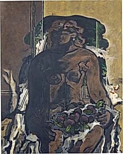 Nude Woman with Fruit by Georges Braque