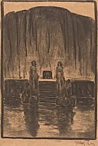 Nudes on Pedestals by Frantisek Drtikol