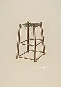 Office High Stool by Ursula Lauderdale