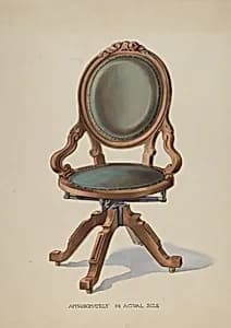 Office Swivel Chair by George Kirschner