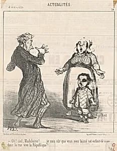 Oh! Ciel Madeleine! ... by Honoré Daumier