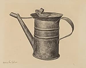 Oil Can by Maurice Van Felix