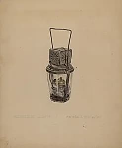 Oil Lamp by Andrew Topolosky
