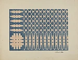 Old Colonial Handwoven Bedspread