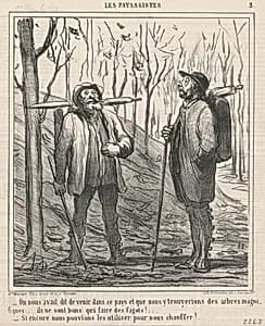 On nous avait dit de venir dans ce pays ... by Honoré Daumier