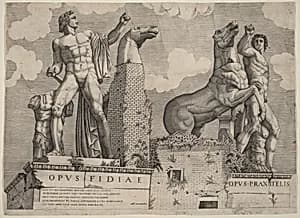 Opus Filiae... Opus Praxitelis by Italian 16th Century (published by Antonio Salamanca)
