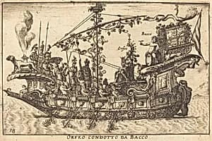 Orfeo condotto da Bacco