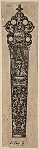 Ornament for Knife Handle by Theodor de Bry