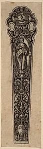 Ornament for Knife Handle by Theodor de Bry