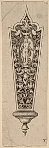 Ornament for Knife Handle by Theodor de Bry
