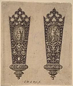 Ornament for Knife Handle by Theodor de Bry