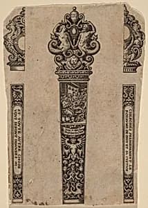 Ornament for Knife Handle by Theodor de Bry