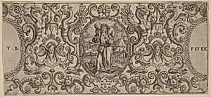 Ornament by Theodor de Bry