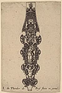 Ornament by Theodor de Bry