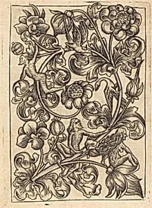 Ornament with Wild Folk by Follower of Master E.S.